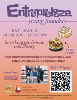 Entreprelooza event on Saturday May 2nd from 10301230